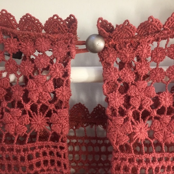 Anthropologie Fringe Laced Tunic - Picture 5 of 5